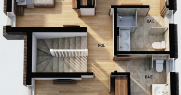 Casa tip duplex 164mp, zona Teilor