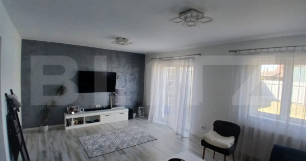 Oază de liniște și confort! Casă modernă P+M cu curte p
