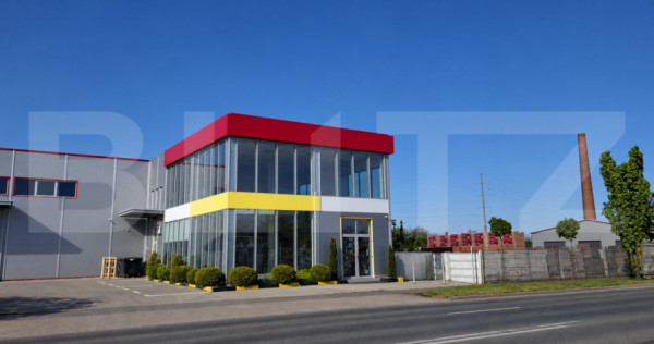 Spatiu comercial 413 mp cu showroom, birouri si depozit | On