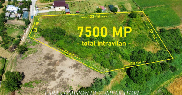 TEREN 7500 MP PRETABIL DEZVOLTARE REZIDENTIALA