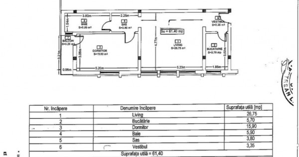 Apartament 2 camere in zona Eroilor