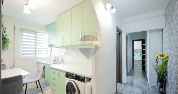 De v&acirc;nzare apartament cu 2 camere, &icirc;n zona Nufărul