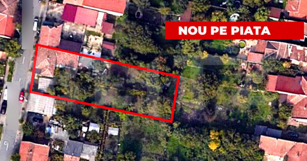 Teren de vanzare, 1079 mp, front de 18m, Timisoara Fratelia