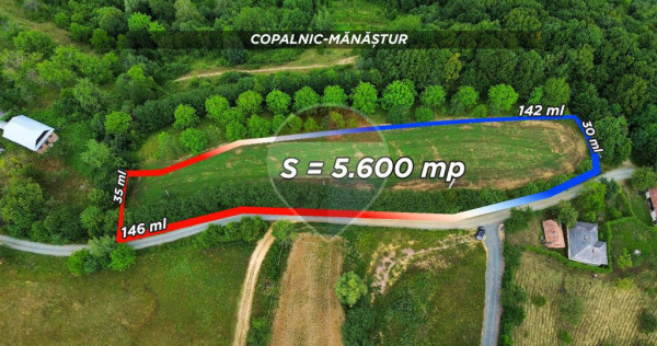 Teren 5600mp | Copalnic-Manastur TOATE UTILITATILE PE PRO...