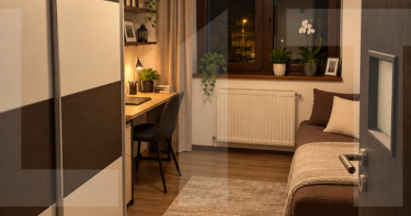 Apartament 3 camere decomandat, centrală și AC, aproape de