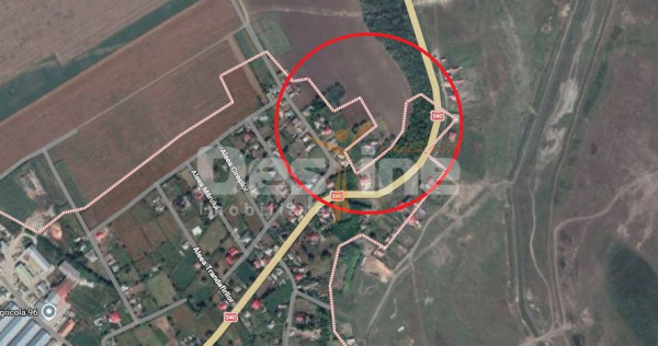 Teren intravilan 7600 mp cu certificat de urbanism P+2+M