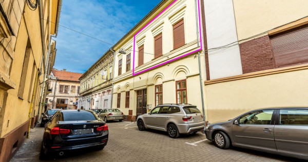 Apartament 3 camere, etaj 1, ultracentral (clădire cu 4 apartamente)