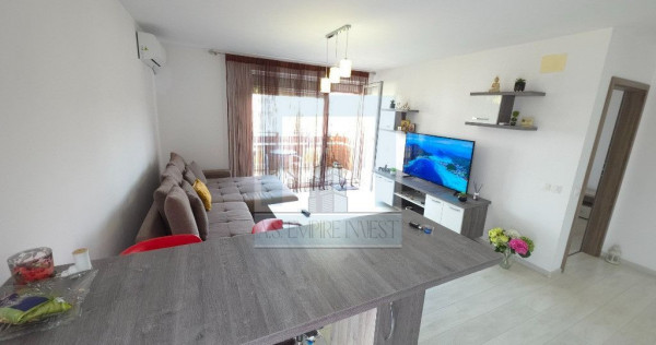Apartament 2 camere mobilat/utilat - zona Coresi