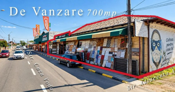 Spatiu comercial Cuza Voda/Tecuci/700 mp