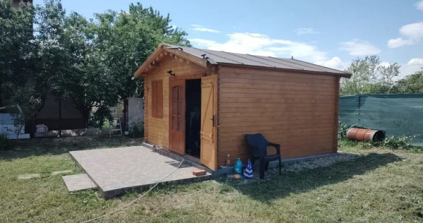 Teren intravilan 1200 mp+casuta de gradina si anexe Cascioarele, Ulmi