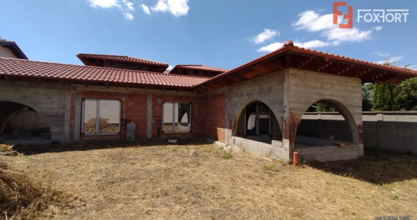 Casa individuala la Rosu, 5 camere, Sacalaz - Proiect deoseb