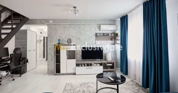 Apartament modern cu 2 camere și mansardă - Eremia Grigorescu
