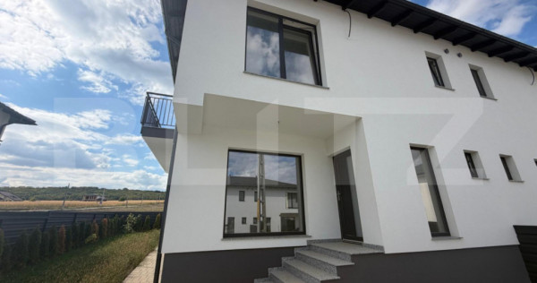 Duplex, 110 mp utili, 250 mp teren, posibilitate rate, Ipote