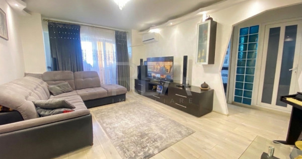 3 camere- Bloc 1998- Renovat-70mp-Calea 13 septembrie