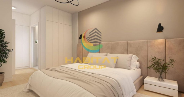 Apartament cu 3 camere langa statia de metrou, Strada Biruintei, imobil premium