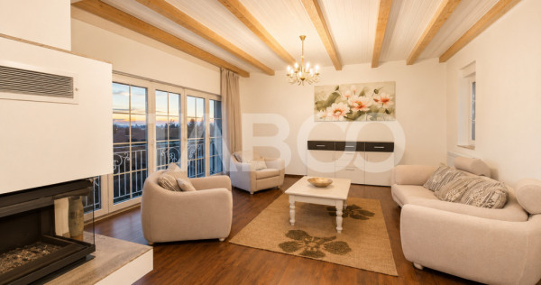 Penthouse 4 camere de inchiriat in Sibiu zona Calea Dumbravi