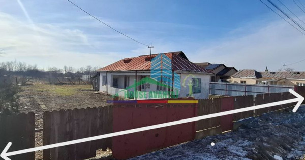 Casă cu 2 camere, Bizighesti, teren 3860 mp