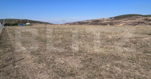 Teren 869 mp cu panoramă, intravilan, toate utilitățile ?