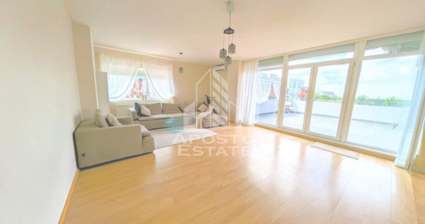 Penthouse cu 3 camere de vanzare,terasa mare, Zona Aradului, Timisoara