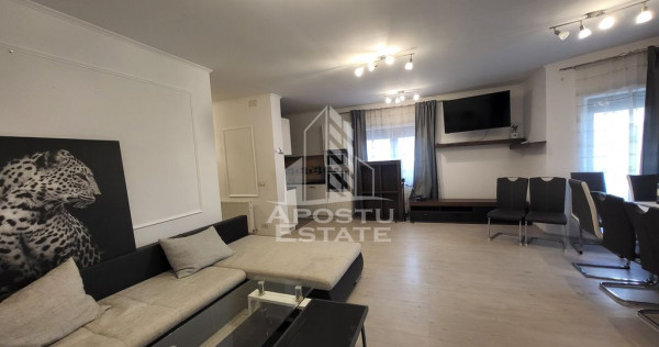 Duplex 5 camere, 3 bai, mobilat si utilat,Dumbravita