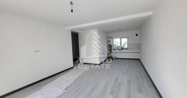 Duplex nou,pe parter,3 camere,2 bai,Dumbravita,la cheie
