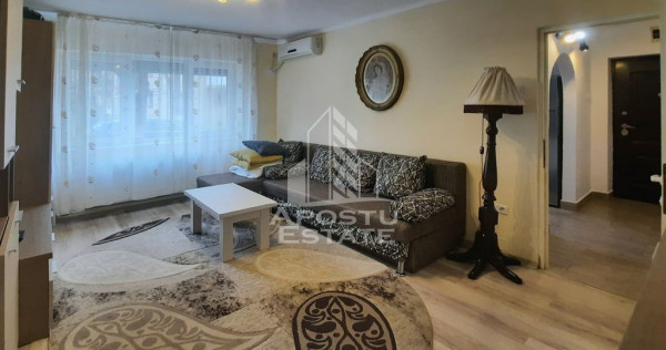 Apartament 2 camere la parter, zona centrala.