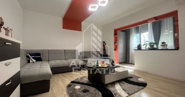 Apartament 3 camere, centrala proprie, zona Confectii