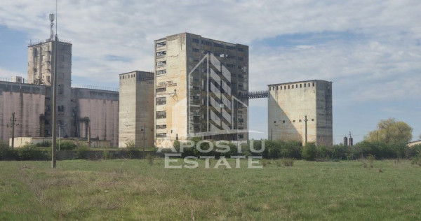 PLATFORMĂ INDUSTRIALĂ 3HA SILOZURI 50M ACCES CFR S&Acirc;NNICOLAU MARE