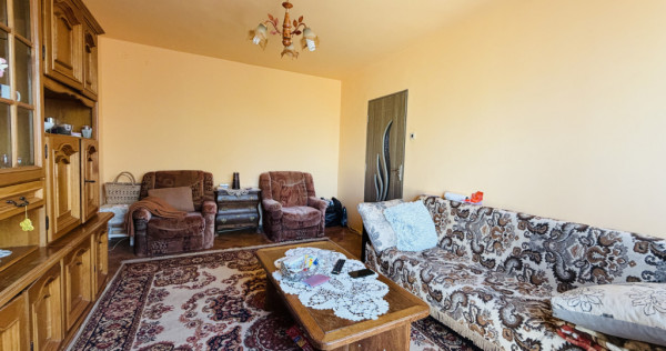 Apartament 2 camere, etaj 4, mobilat-utilat in zona Balcescu