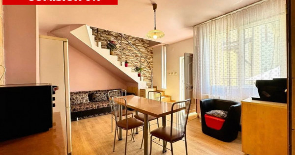 Casa individuala,5 camere,113 mp, 180 teren, mobilata - zona