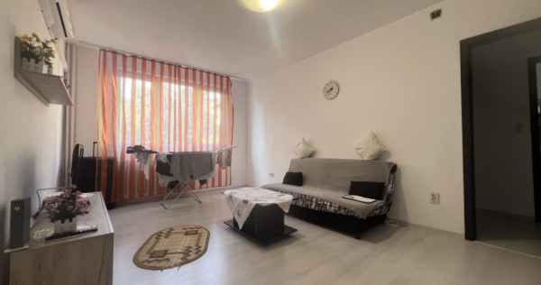 Apartament 3 camere, 65 mp, etaj 2, complet mobilat - Giroc