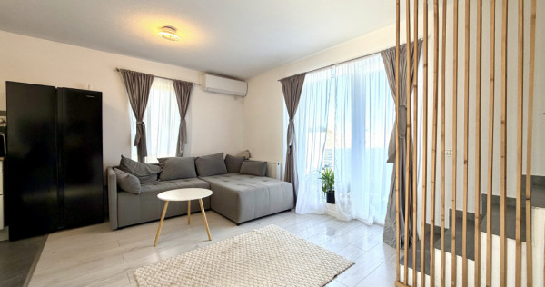 Duplex elegant cu 3 camere, 61 mp utili, mobilat/utilat - Sa