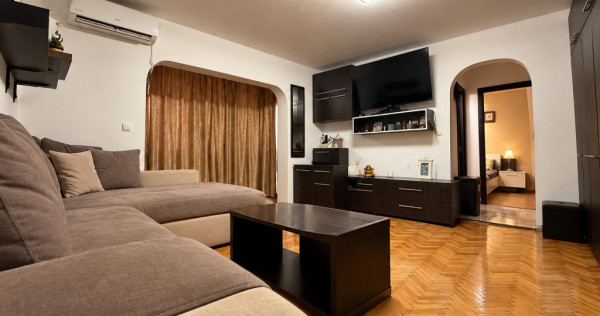 Apartament cu 2 camere, 53mp utili, parter, mobilat - Soarel