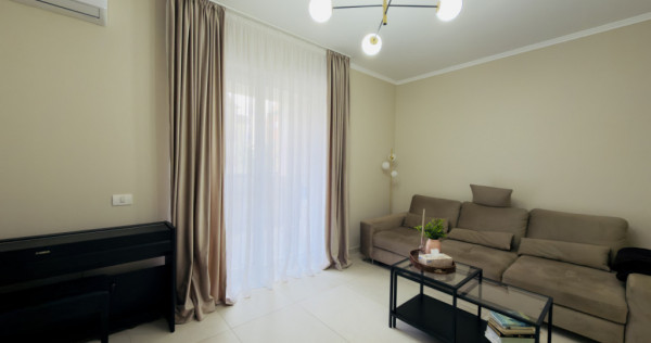 Apartament 2 camere, decomandat+terasa de 15mp, parter in Gi