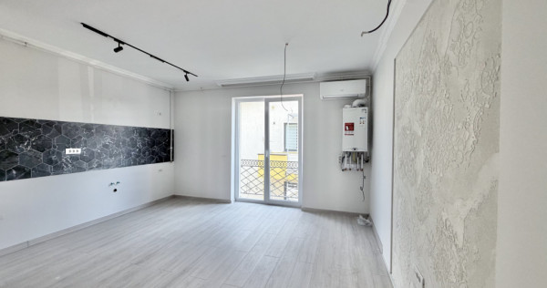 Apartament 2 camere, open space, 48mp utili, 6mp balcon in G