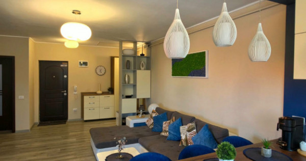 Apartament 2 camere, 50 mp utili, mobilat - Giroc
