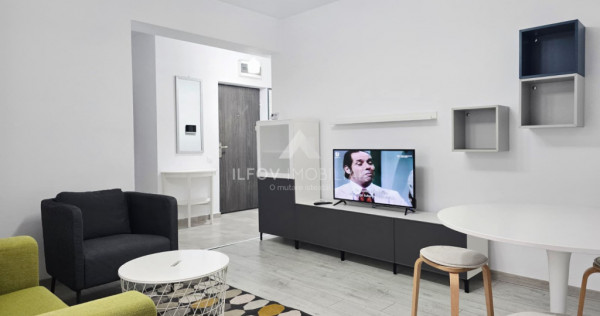 2 camere Otopeni, utilat si mobilat, lift, parcare, langa pa