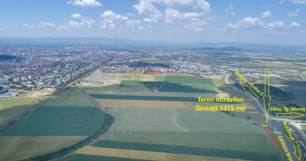 Teren intravilan, 5315 mp, Centura Braşov