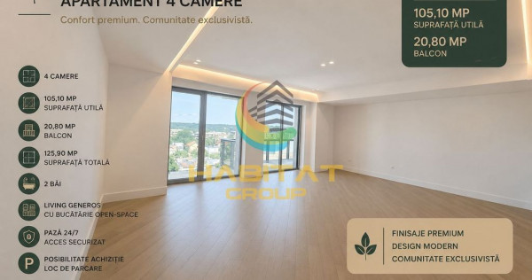V&acirc;nzare Apartament 4 camere - Pipera | Cortina 126 | 149mpc